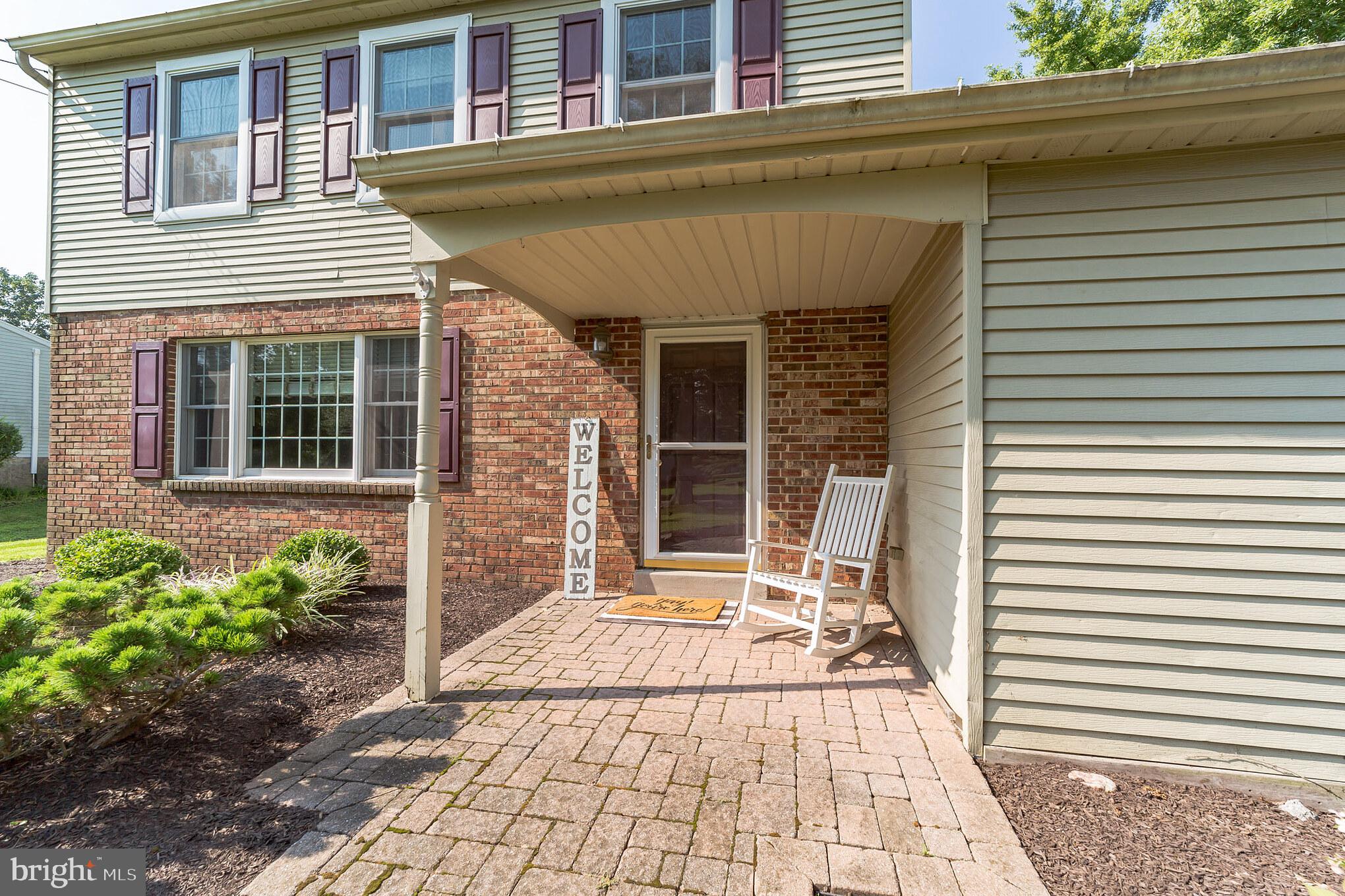 418 Yoder Road Harleysville, PA 19438 - Photo 3 of 28 Brick Patio, Covered Front Porch