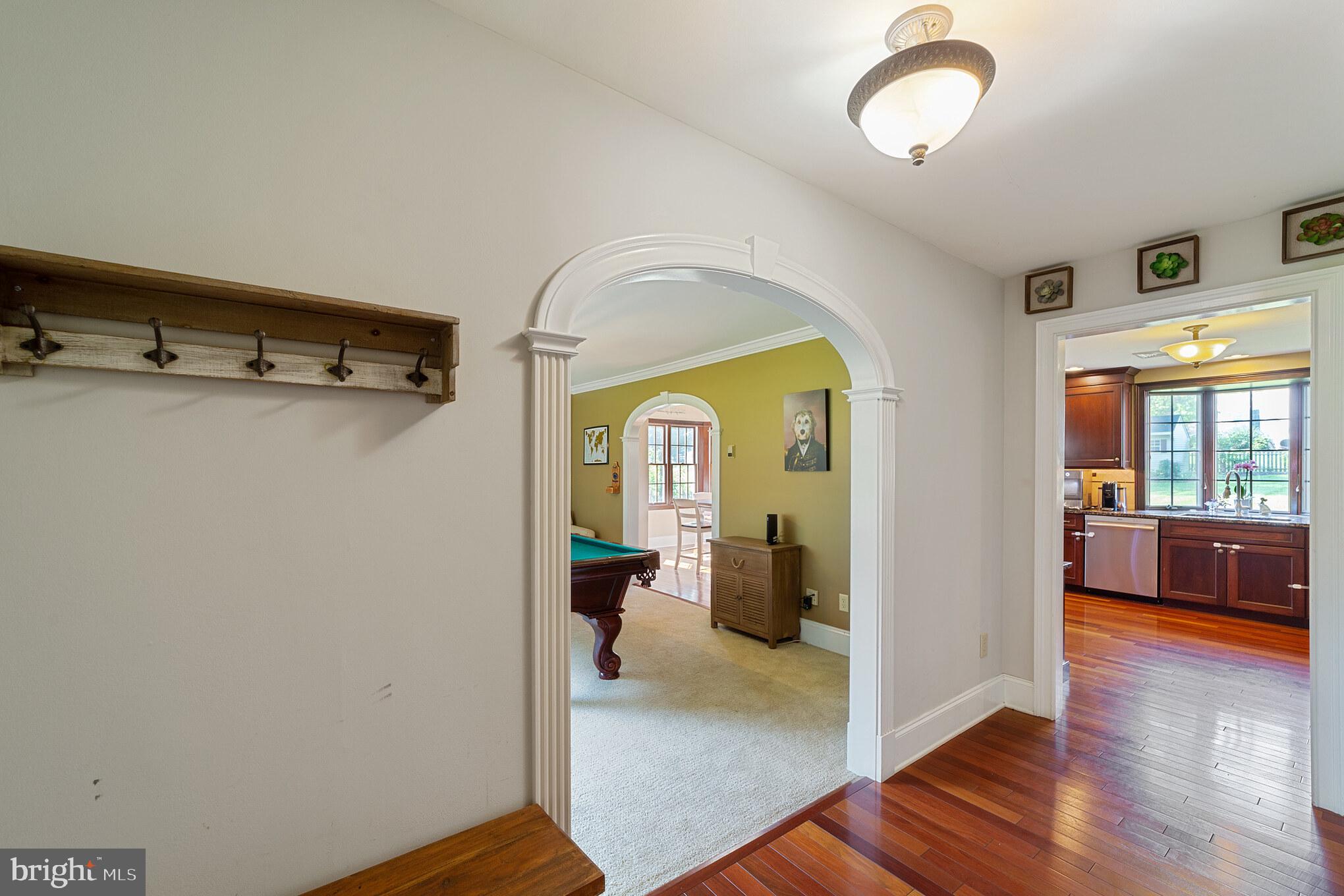 418 Yoder Road Harleysville, PA 19438 - Photo 4 of 28 Inviting Foyer with Brazillian Cherry Floors