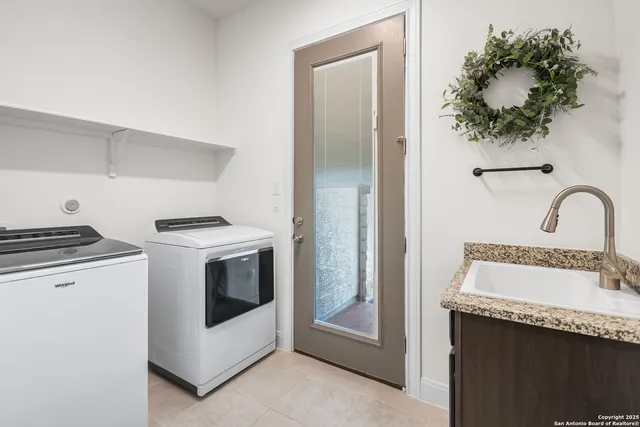 a view of balcony with couch