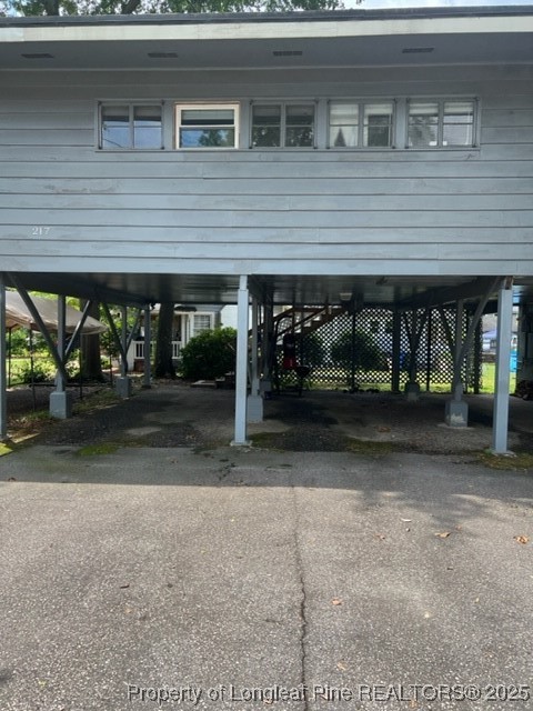 217 Bethune Street, Unit B Fayetteville, NC 28305 - Photo 13 of 13 a view of a house with a patio