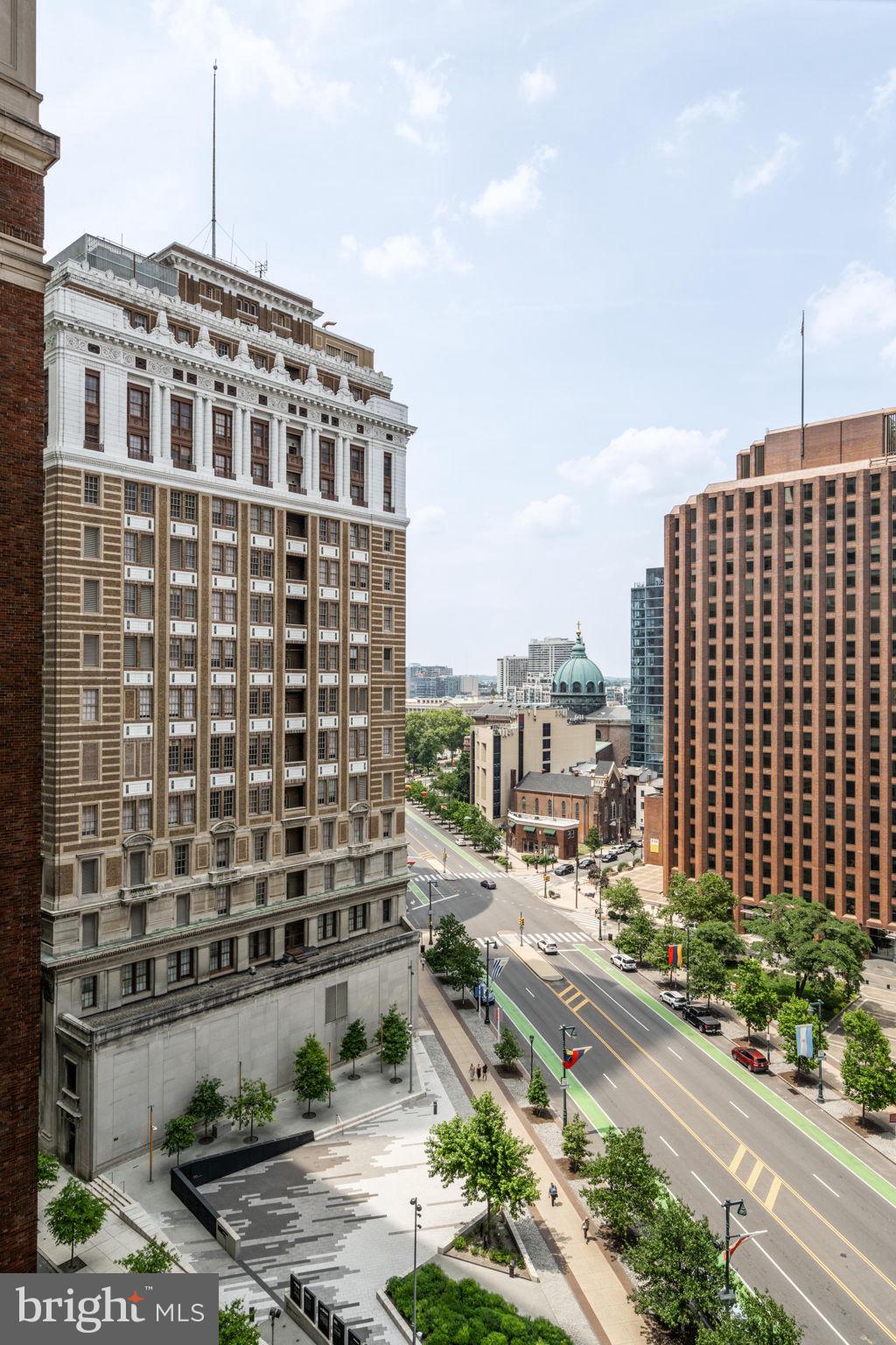 1600 Arch Street, Unit 1113 Philadelphia, PA 19103 - Photo 14 of 34 a city view with tall buildings