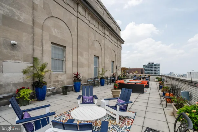 outdoor space with patio furniture