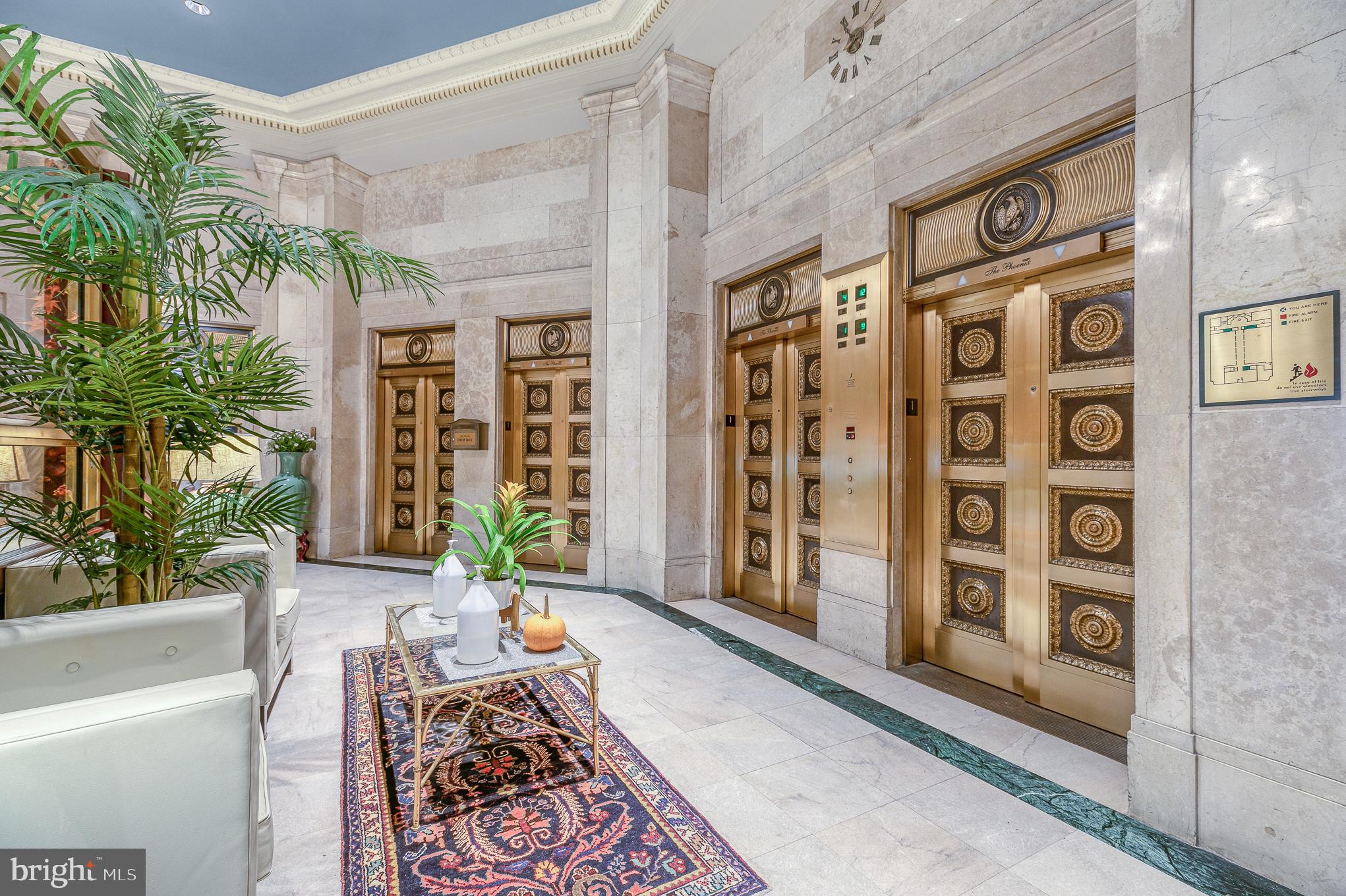 1600 Arch Street, Unit 1113 Philadelphia, PA 19103 - Photo 30 of 34 a front view of a house with a potted plant