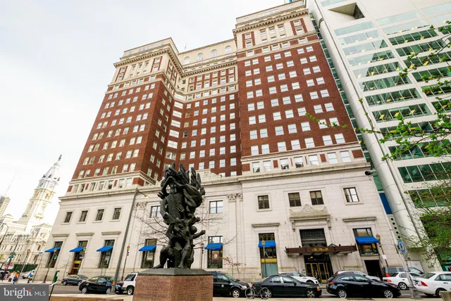 a view of a large building