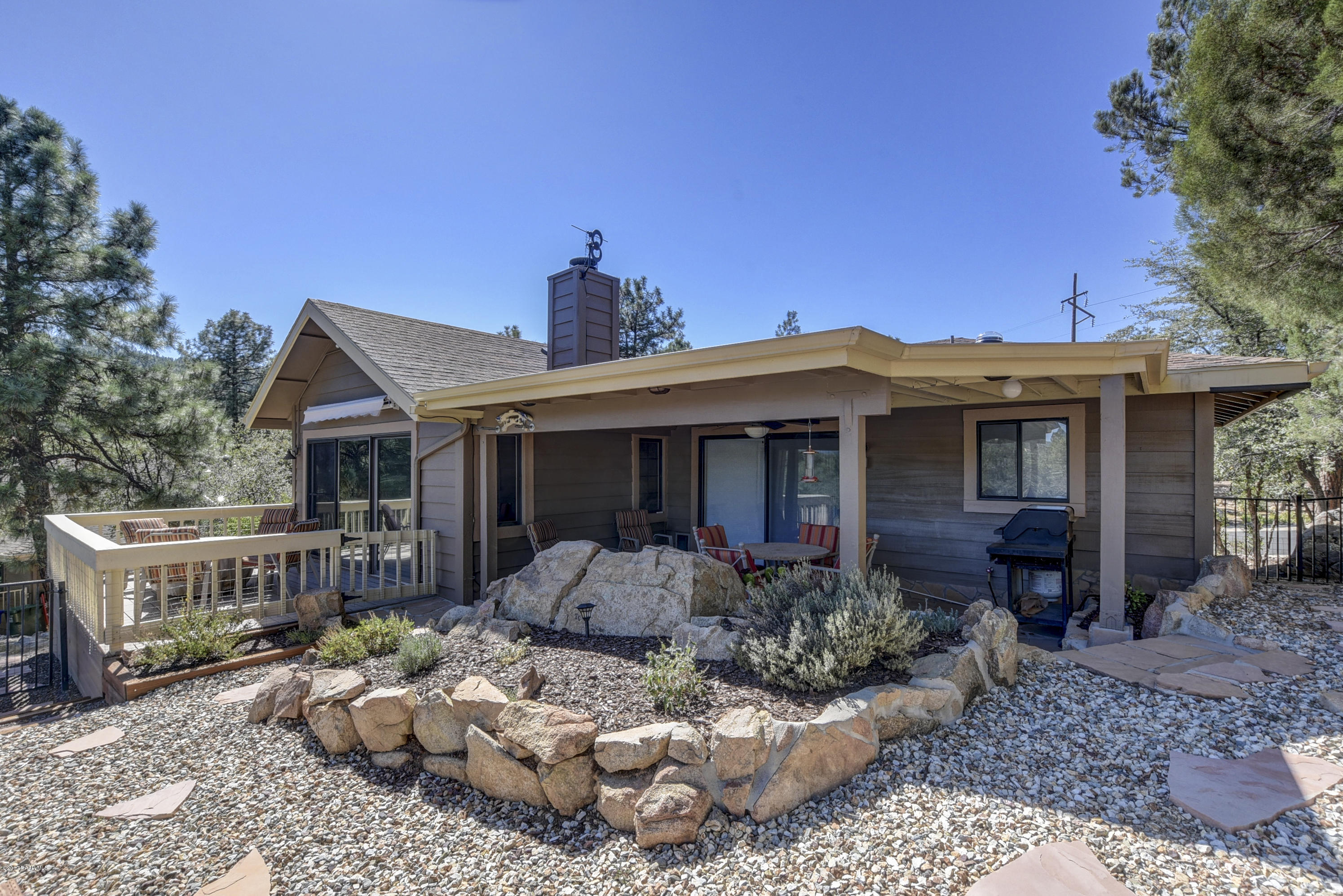 1105 East Timber Ridge Road Prescott, AZ 86303 - Photo 18 of 25 Back View