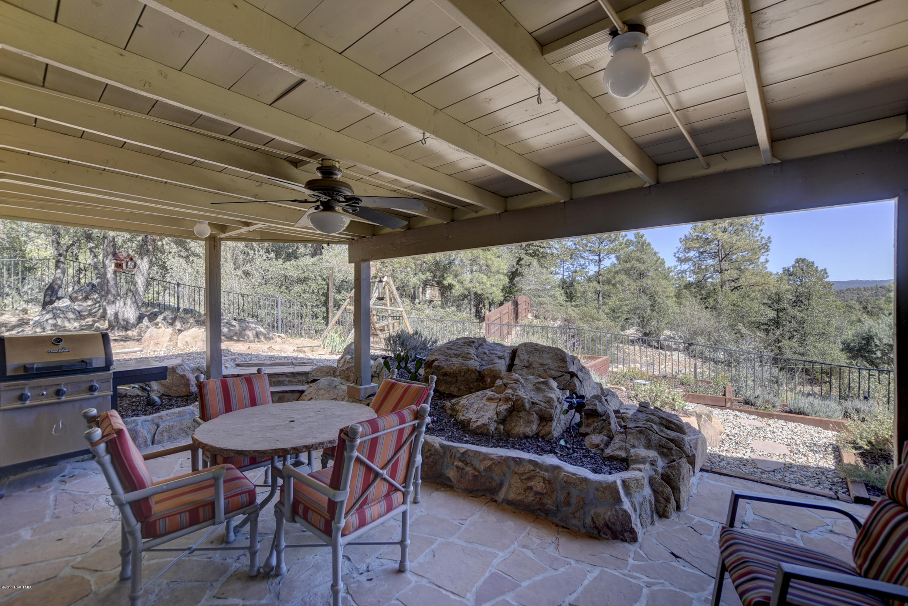 1105 East Timber Ridge Road Prescott, AZ 86303 - Photo 19 of 25 Back Patio 1