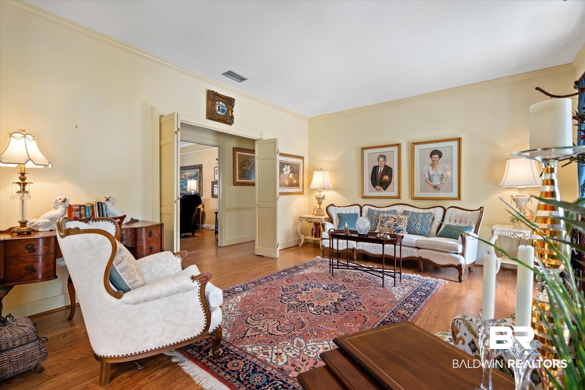 406 Maple Street Fairhope, AL 36532 - Photo 7 of 30 Formal Living Room to Great Room