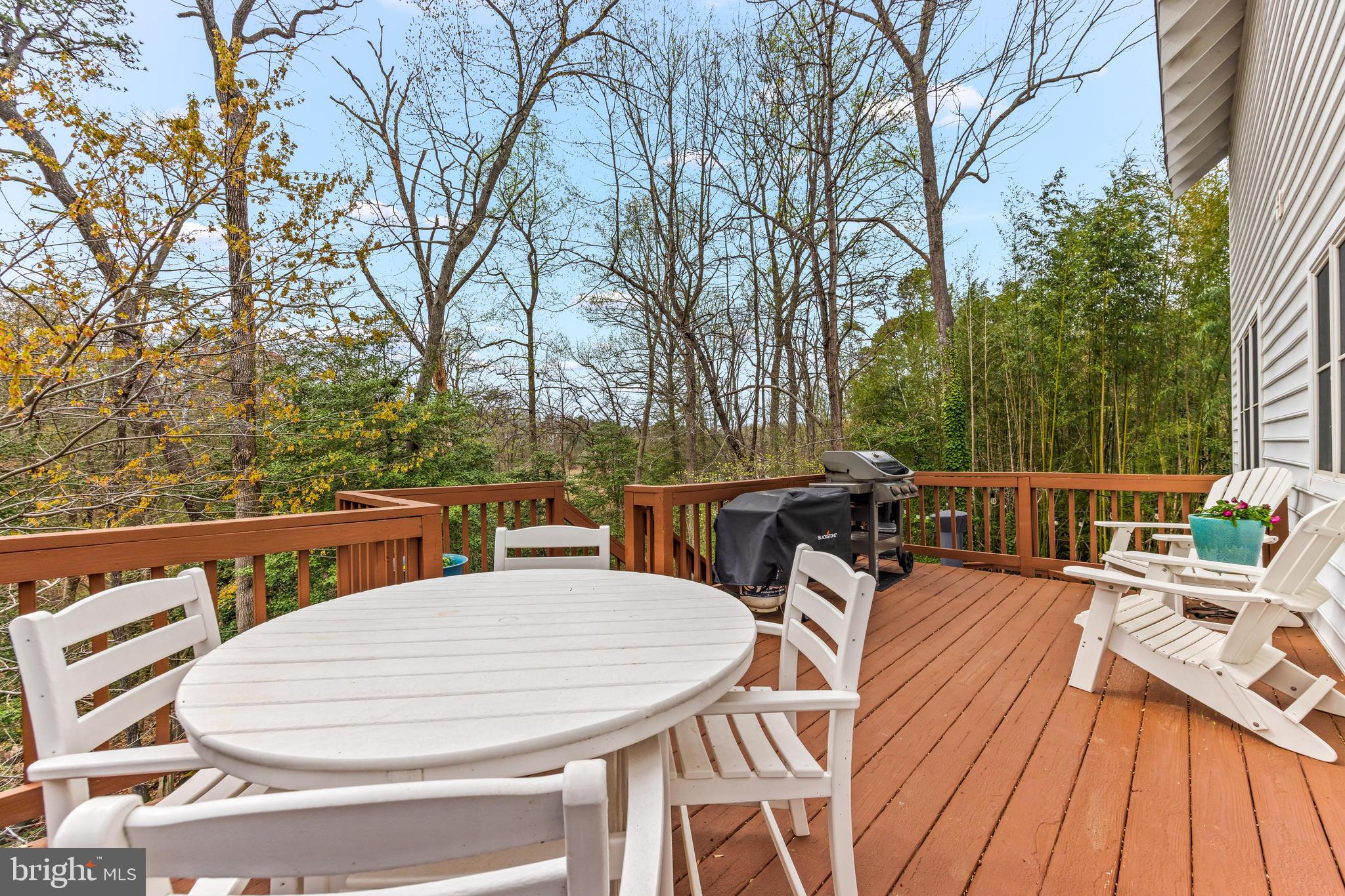 776 Snodgrass Road Crownsville, MD 21032 - Photo 55 of 82 a view of a patio with wooden floor