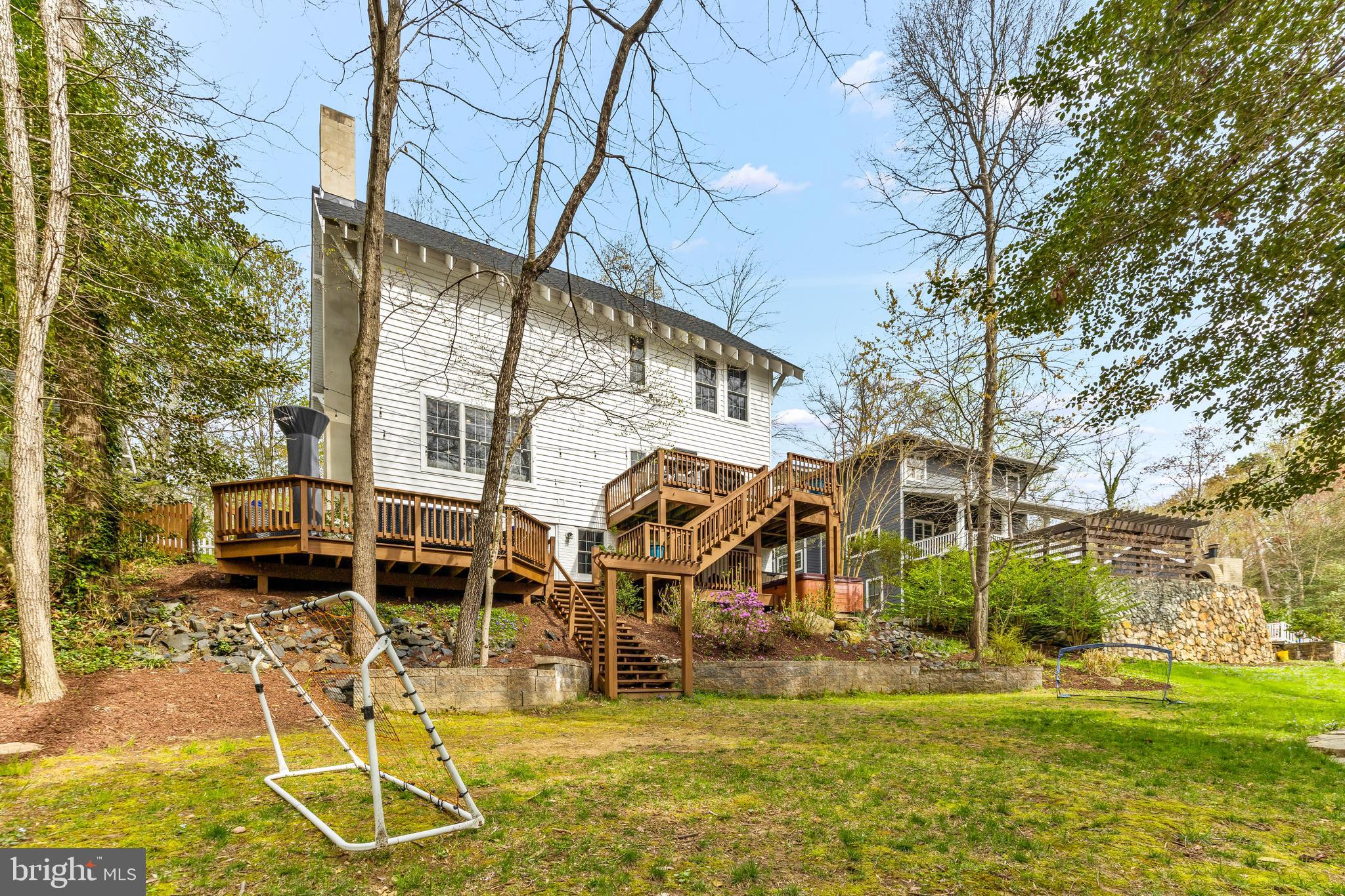 776 Snodgrass Road Crownsville, MD 21032 - Photo 66 of 82 a view of a house with a swimming pool