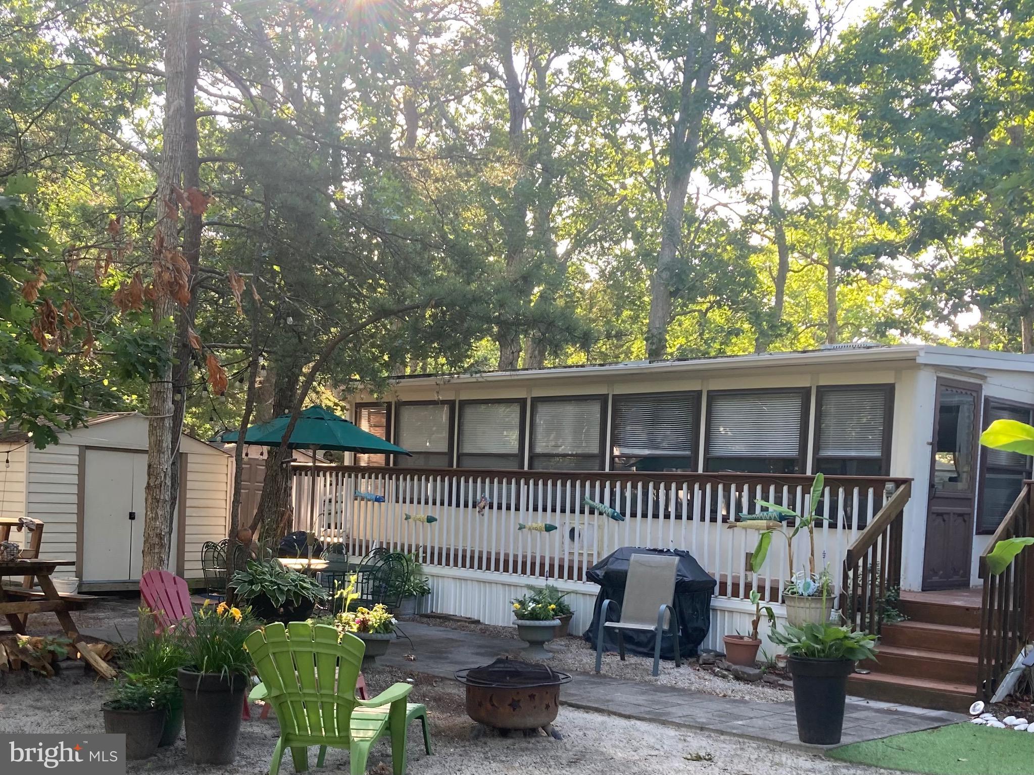 60 Corsons Tavern Road, Unit 324 Ocean View, NJ 08230 - Photo 1 of 11 Side view from RED OAK Campground unit 324