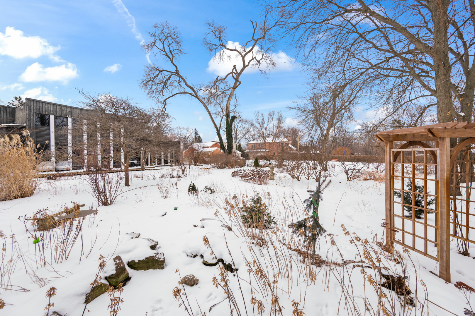 108 North Wheeling Road Prospect Heights, IL 60070 - Photo 44 of 54 a view of snow on the road