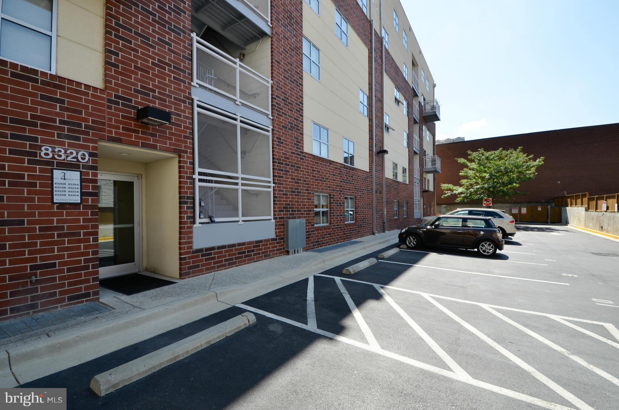 8326 Fenton Street, Unit A Silver Spring, MD 20910 - Photo 3 of 30 Building entrance in rear