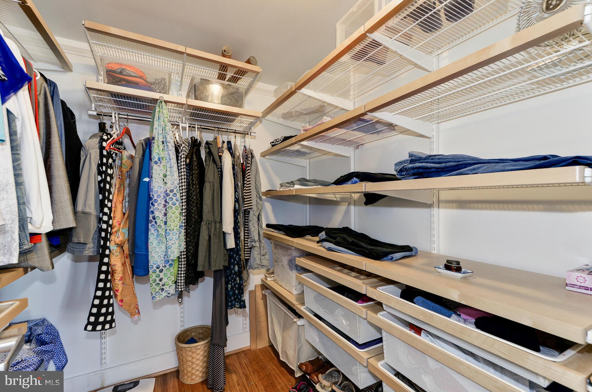 8326 Fenton Street, Unit A Silver Spring, MD 20910 - Photo 29 of 30 Closet (Master) with built-ins