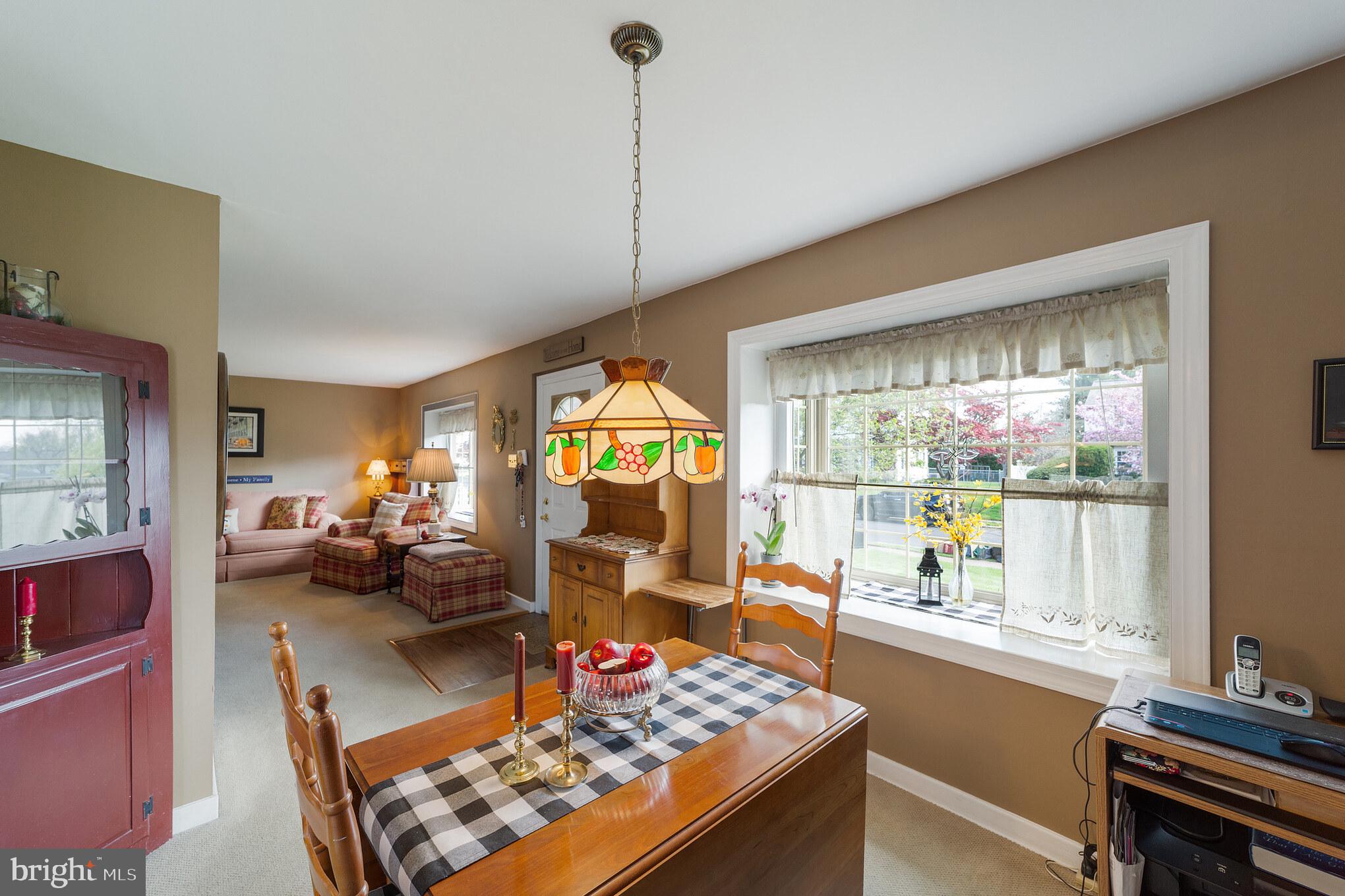 1206 Victoria Road Warminster, PA 18974 - Photo 10 of 23 Dining Room with large picture window