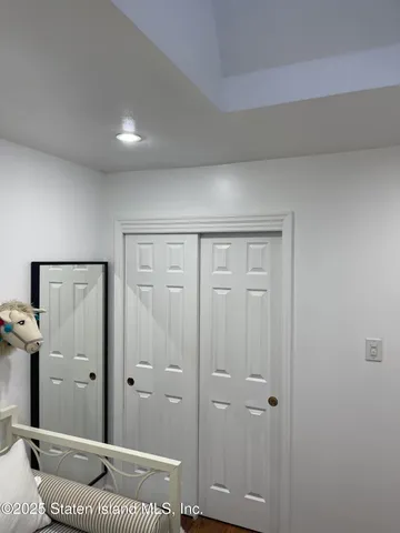 a hallway with a outdoor space