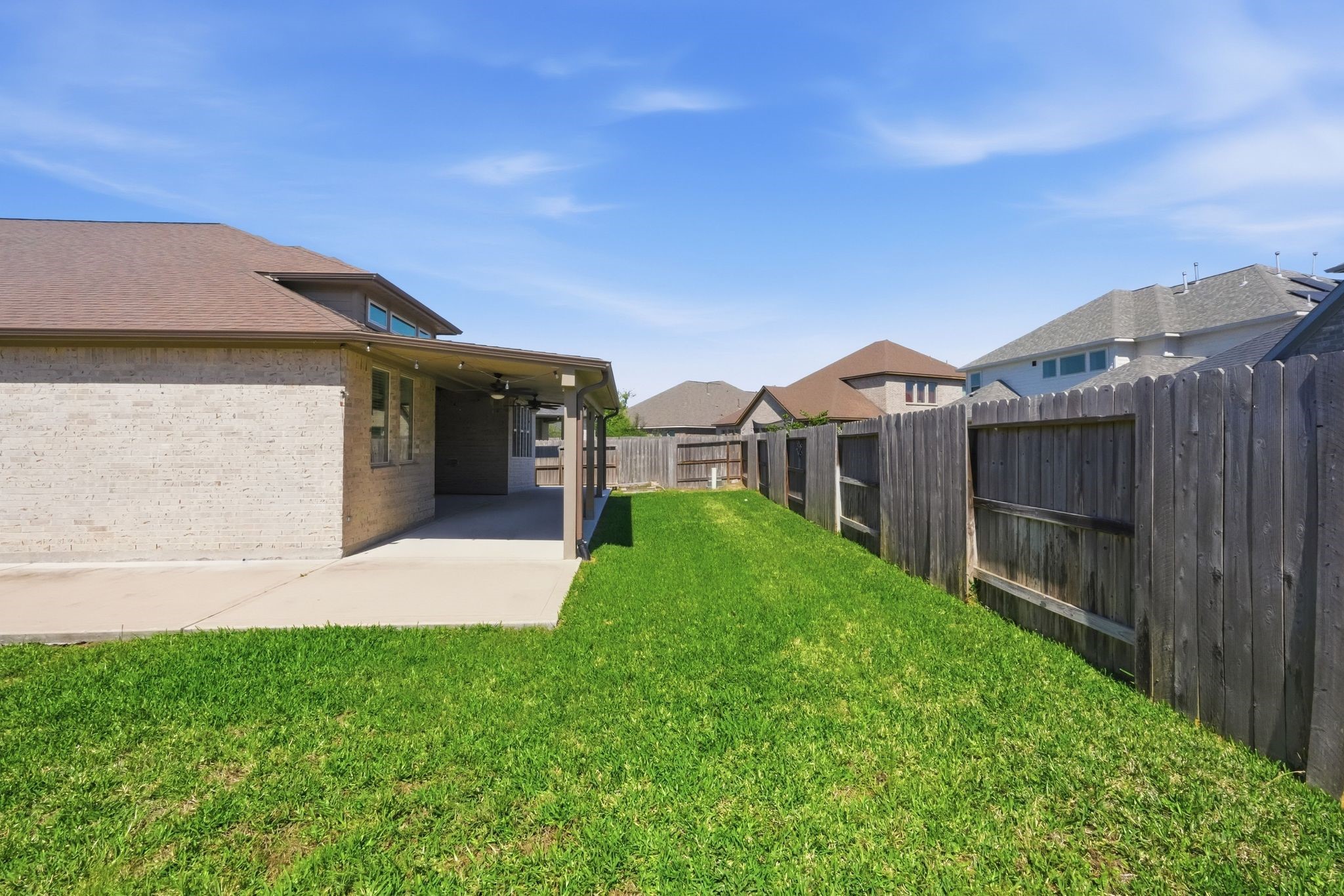 2809 Andante Green Drive Spring, TX 77386 - Photo 46 of 50 a view of an house with backyard and garden