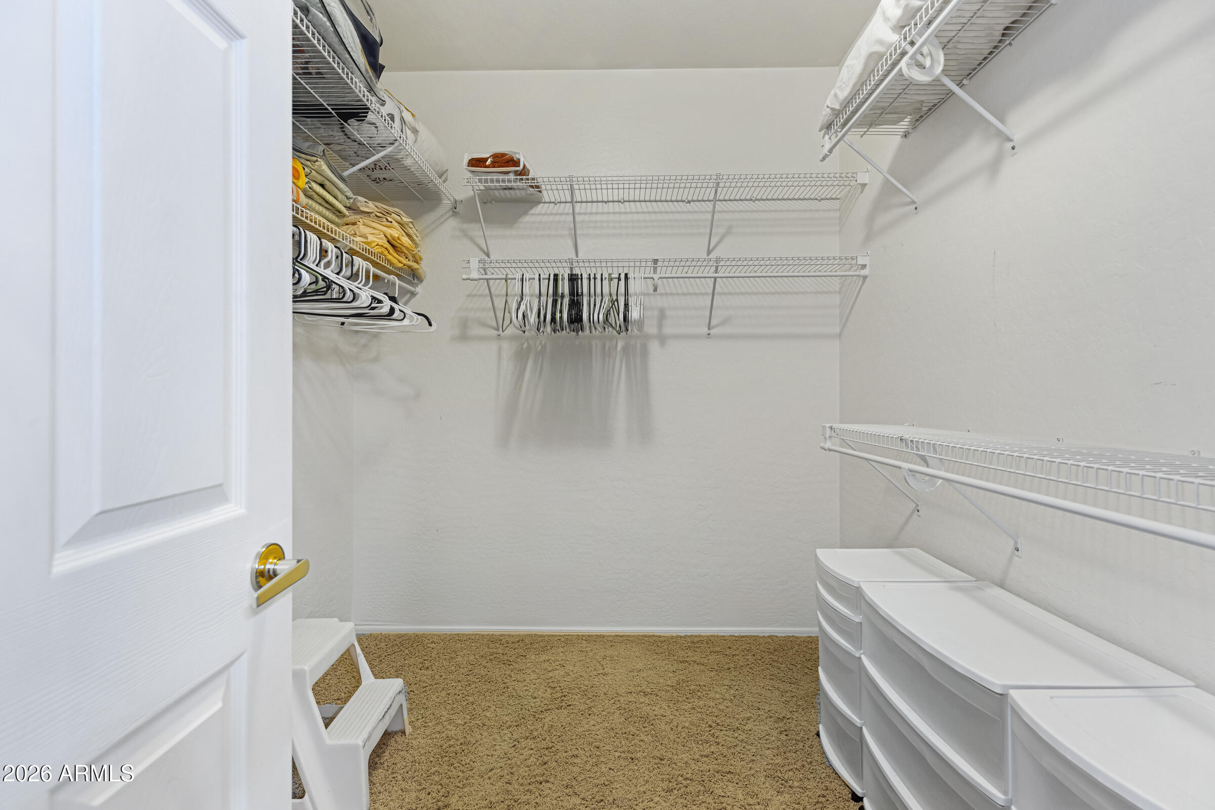 19253 North Hunters Run Surprise, AZ 85387 - Photo 22 of 30 a view of storage and utility room with racks on the wall