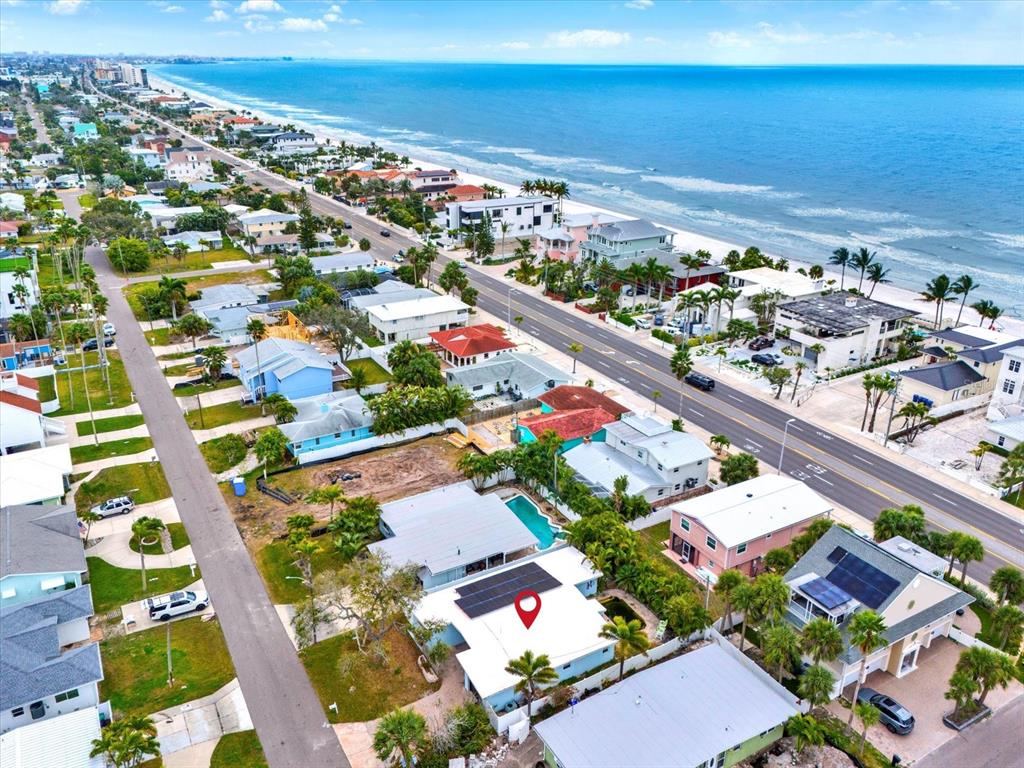 16218 1st Street East Redington Beach, FL 33708 - Photo 18 of 20 view of city and ocean
