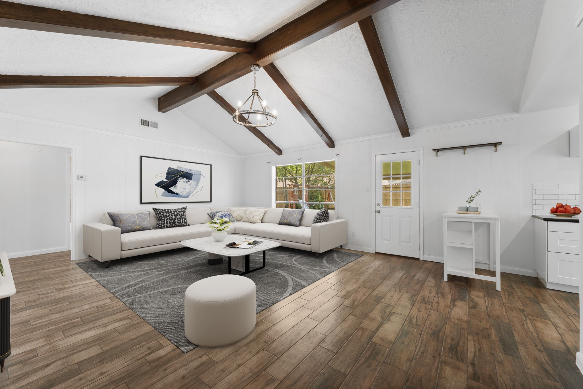 9735 Kemp Forest Drive Houston, TX 77080 - Photo 1 of 25 Great Natural Light in the Family Room *Virtually Staged