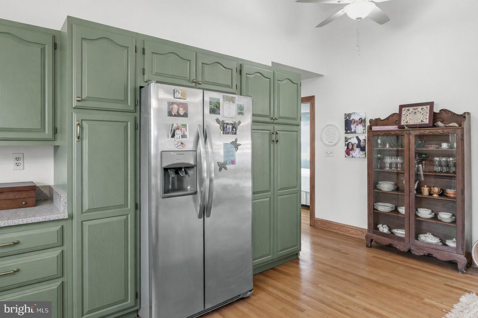 65 Chestnut Rail Lane Madison, VA 22727 - Photo 8 of 50 a kitchen with stainless steel appliances a refrigerator and a cabinets