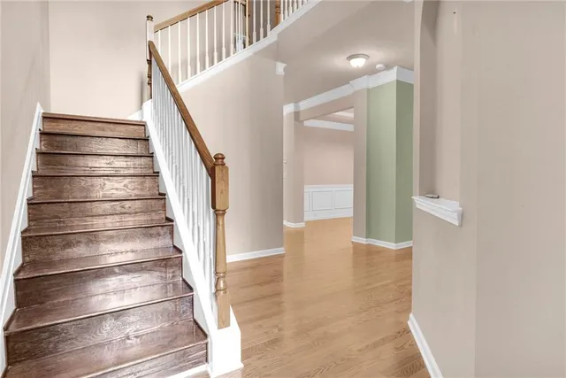 a view of an entryway