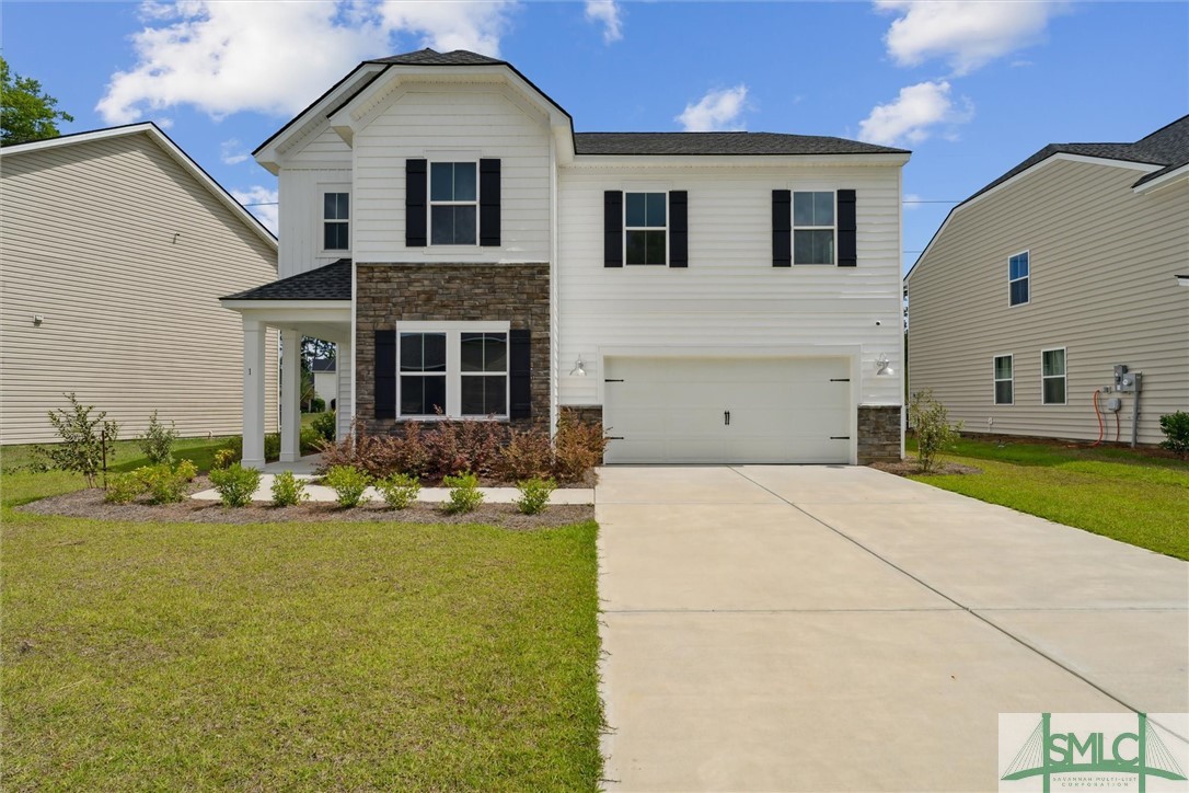 1 Tar Crk Road Savannah, GA 31419 - Photo 1 of 25 The Hanover C6 Front Elevation Photo.