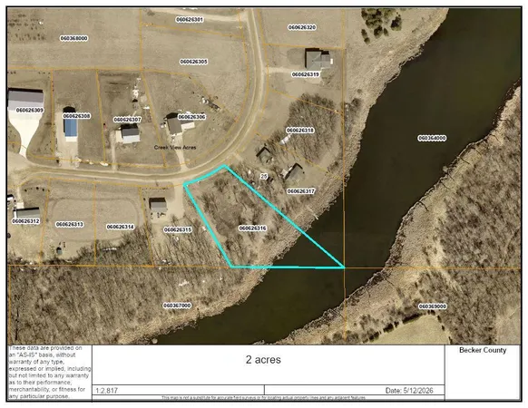 $125,000 | 11335 Creek View Drive, Pelican Rapids, MN 56572