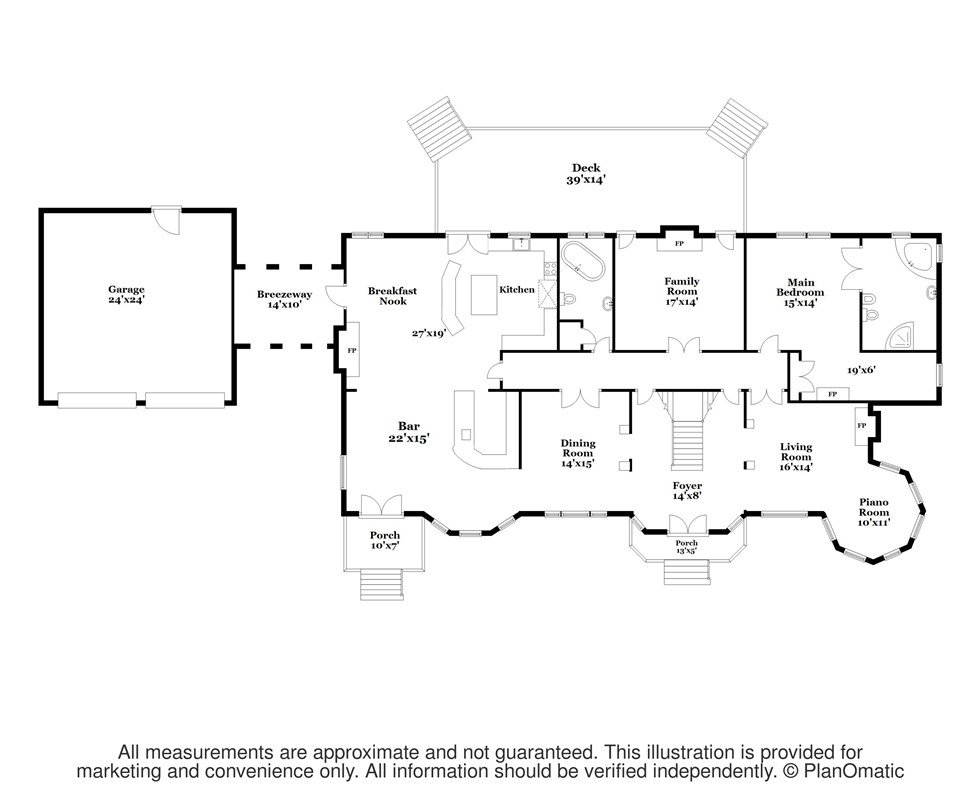 10 Ridge Road Newport, RI 02840 - Photo 41 of 41 First Floor - Floor Plan