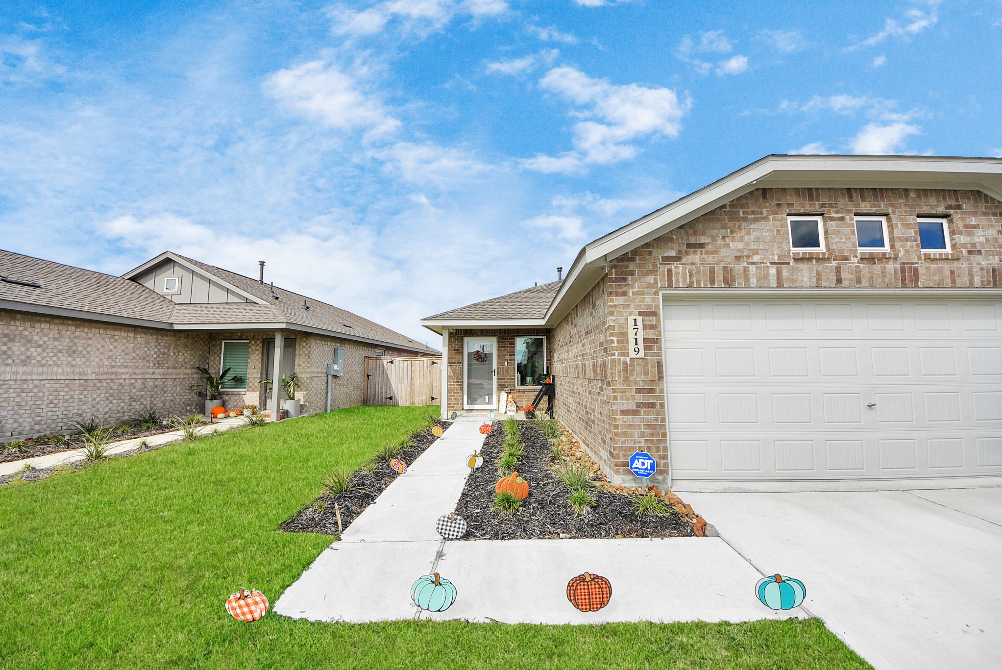 1719 Windrose Bend Angleton, TX 77515 - Photo 3 of 31 a view of an house with backyard porch and garden
