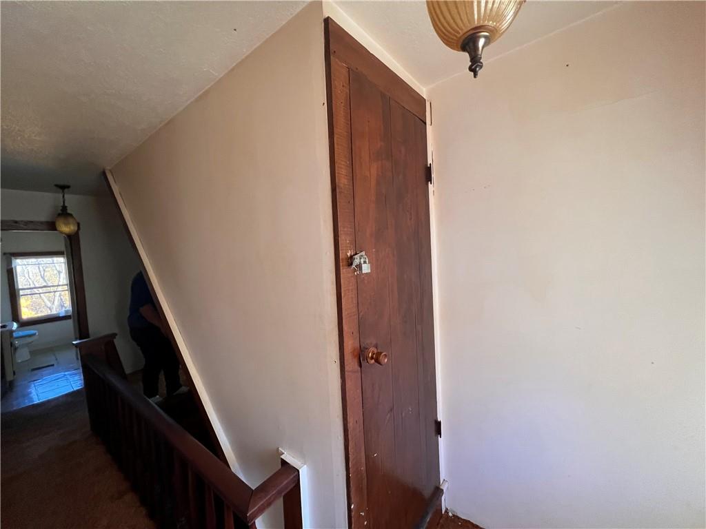 2118 Lantz Road Punxsutawney, PA 15767 - Photo 13 of 38 a view of hallway with stairs
