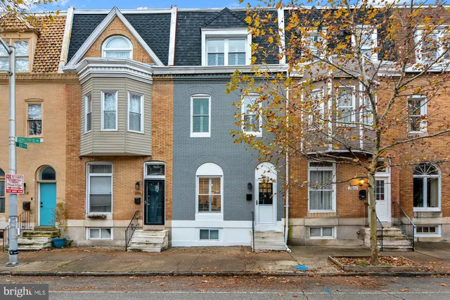 front view of residential houses