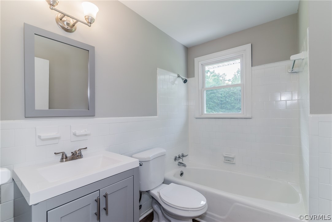 11407 Reedy Branch Road South Chesterfield, VA 23838 - Photo 29 of 50 a bathroom with a sink a toilet and shower