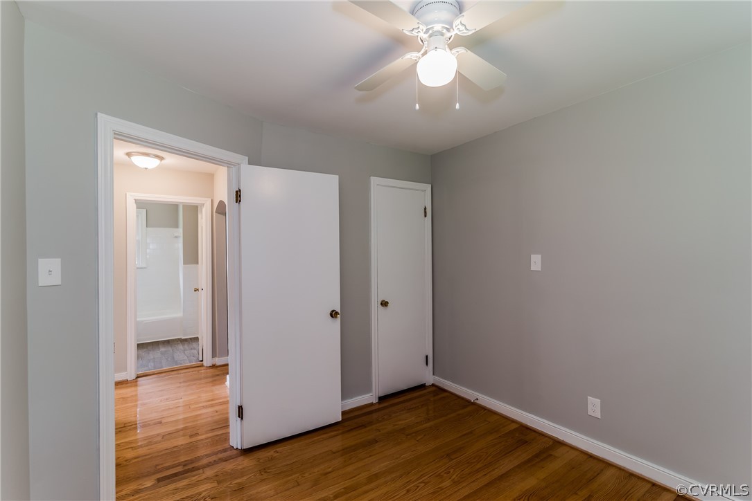11407 Reedy Branch Road South Chesterfield, VA 23838 - Photo 38 of 50 a view of an empty room with wooden floor