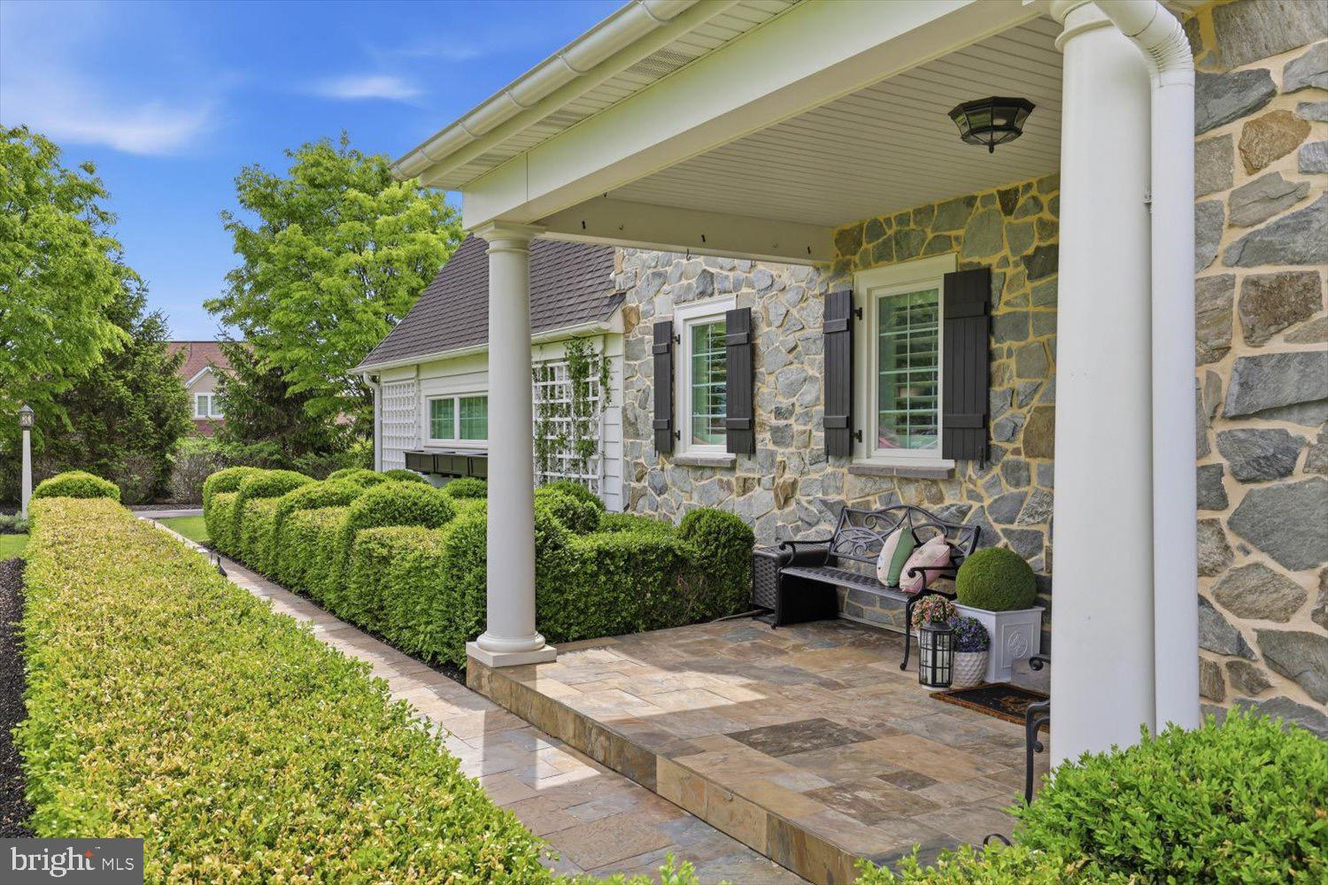640 Snyder Road Lititz, PA 17543 - Photo 46 of 47 a view of a house with backyard and sitting area