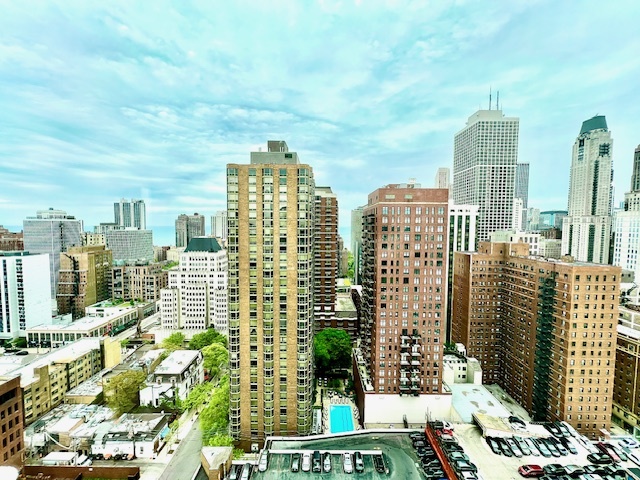 1122 North Clark Street, Unit 2806 Chicago, IL 60610 - Photo 5 of 20 a view of city with tall buildings
