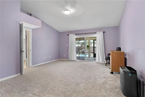 a view of a livingroom with a car