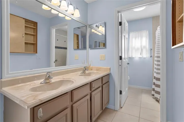 a bathroom with a sink and a bathtub