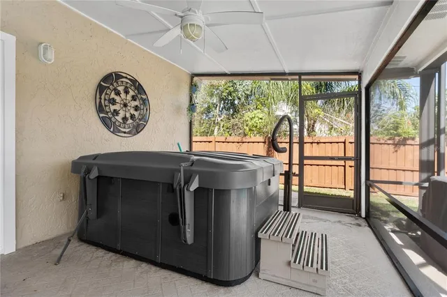 a room with natural light