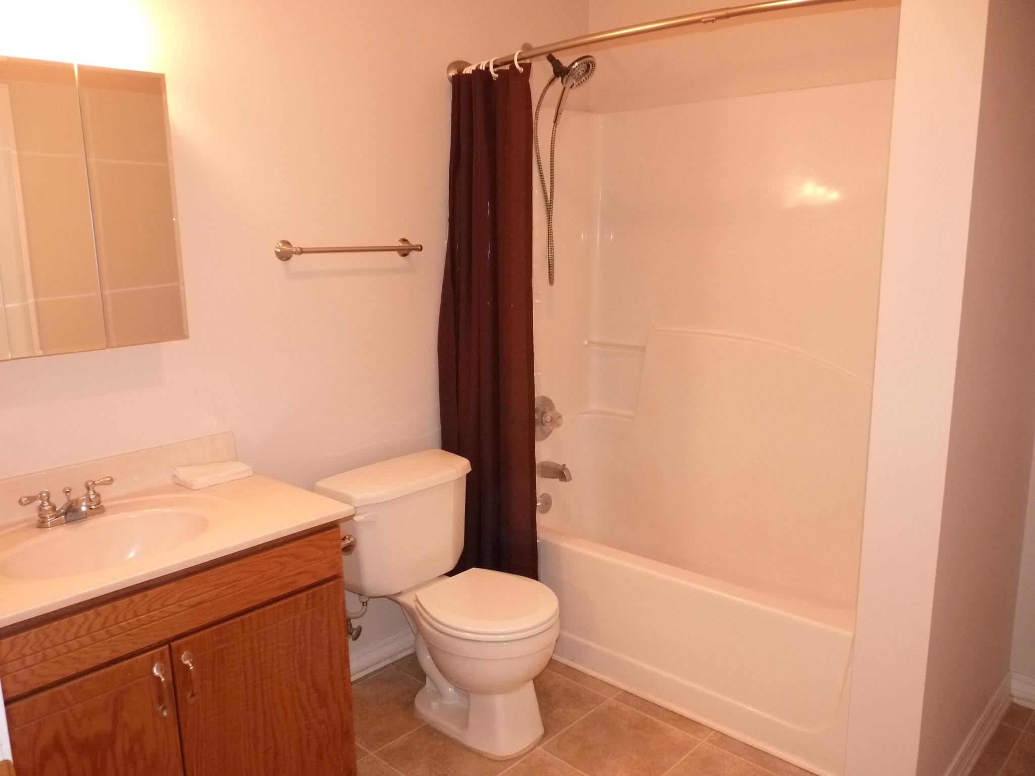 5814 Dairy Road Baker, FL 32531 - Photo 13 of 29 a bathroom with a sink a toilet and shower