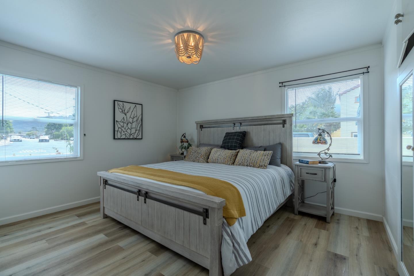 1324 Peralta Road Pacifica, CA 94044 - Photo 20 of 35 a bedroom with a bed and a window