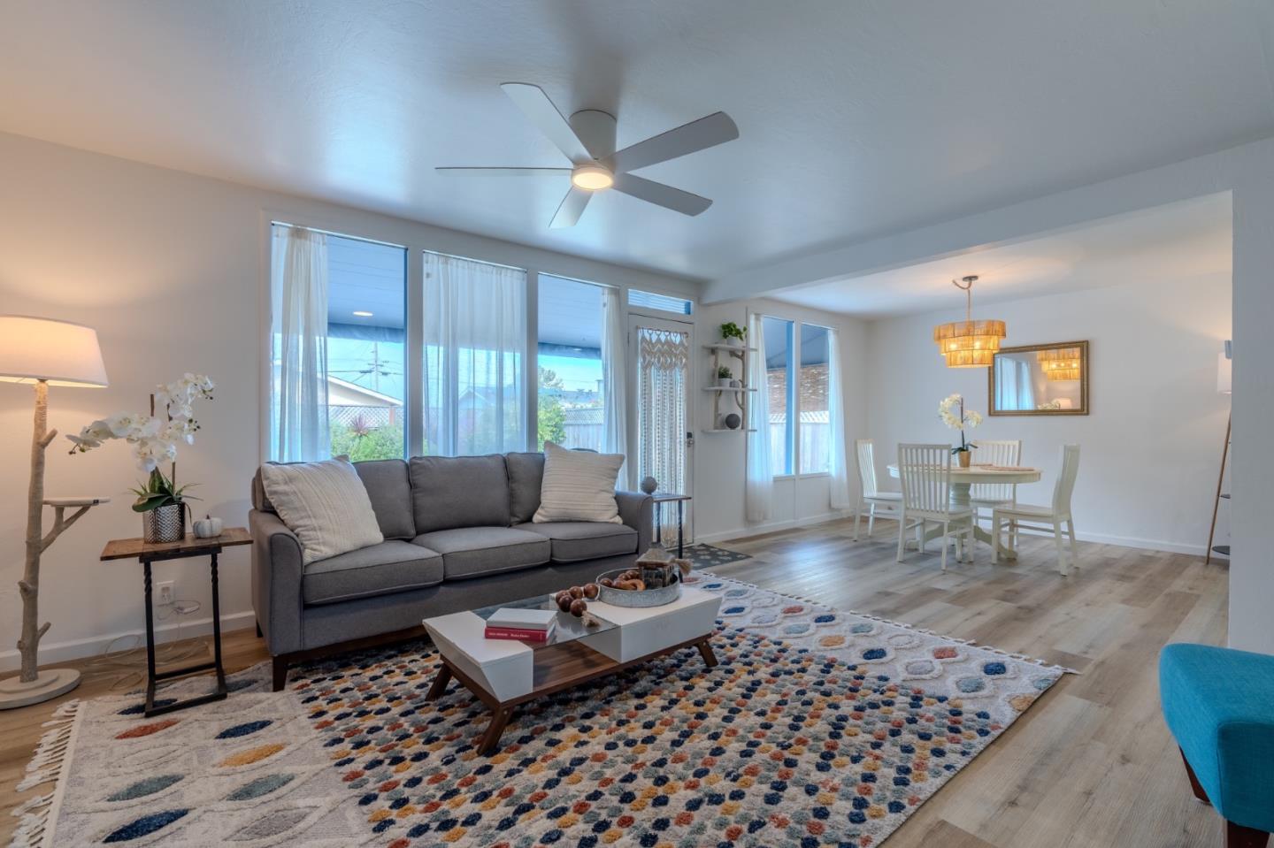1324 Peralta Road Pacifica, CA 94044 - Photo 6 of 35 a living room with furniture and a large window