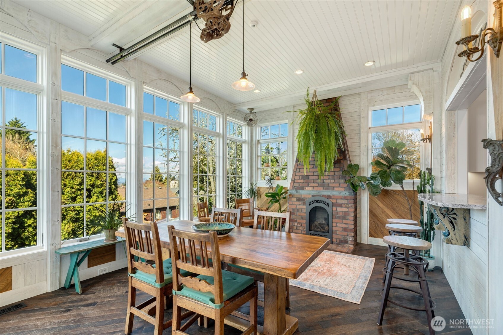 3723 41st Avenue Southwest Seattle, WA 98116 - Photo 5 of 40 a living room with furniture a large window and a table