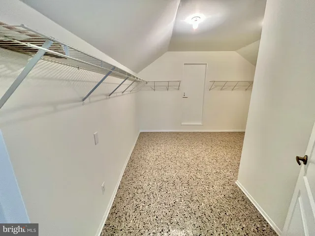 a view of a small space