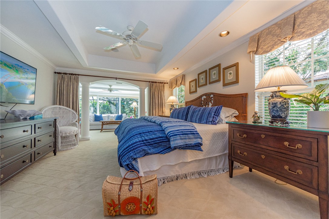 910 Seagrape Lane Vero Beach, FL 32963 - Photo 14 of 36 a living room with furniture and a large window
