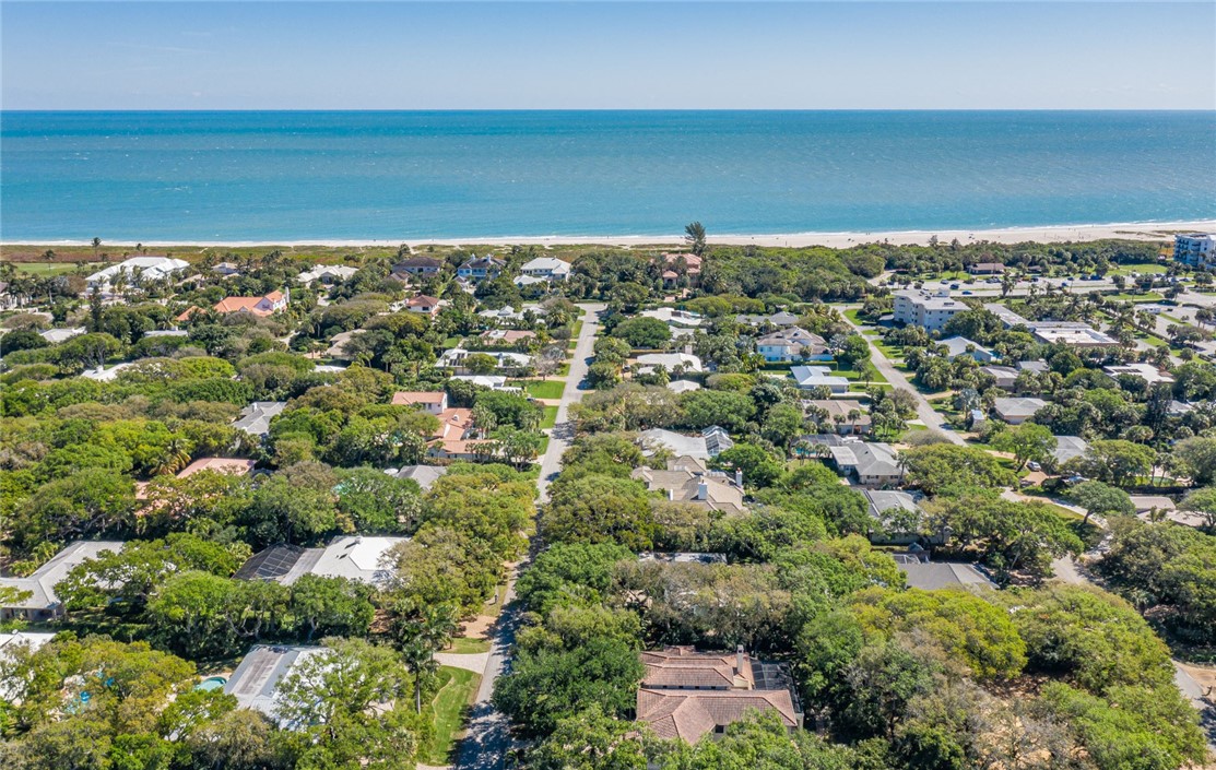 910 Seagrape Lane Vero Beach, FL 32963 - Photo 36 of 36 an aerial view of a house with a yard