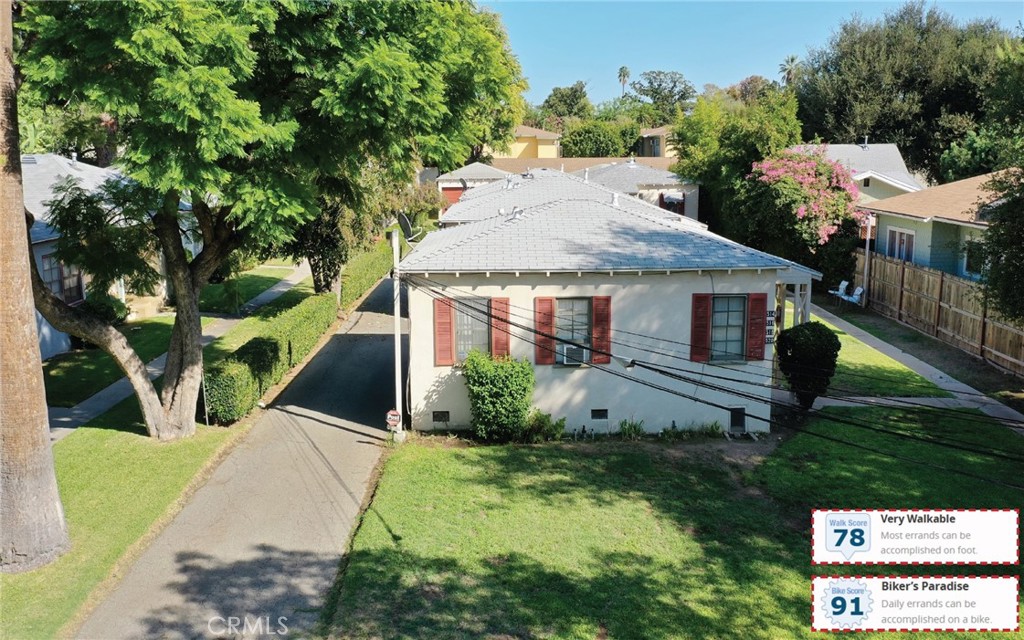 514 North Madison Avenue Pasadena, CA 91101 - Photo 10 of 29 a view of a house with backyard and garden
