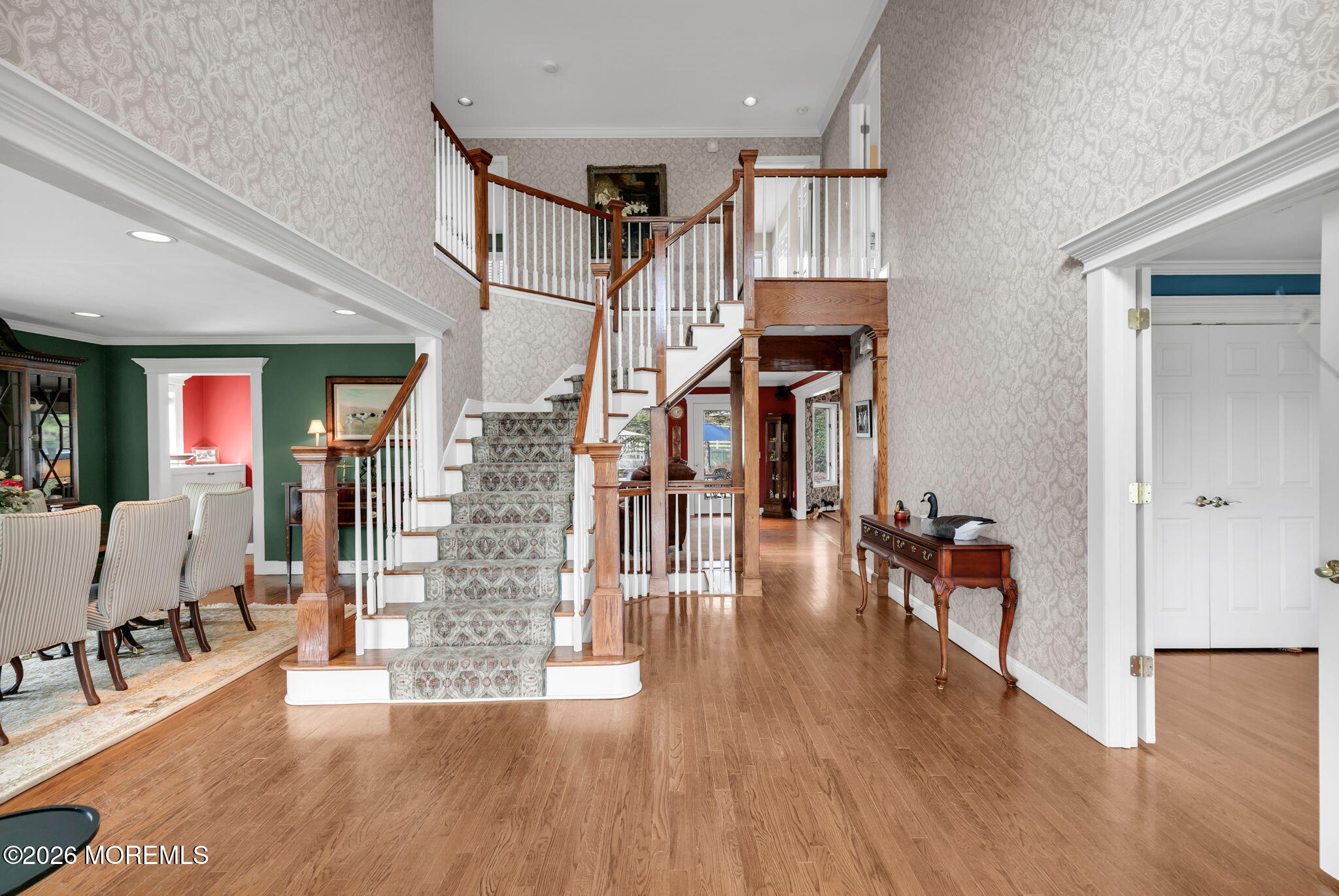 10 Paddock Lane Colts Neck, NJ 07722 - Photo 24 of 55 a living room with furniture and wooden floor