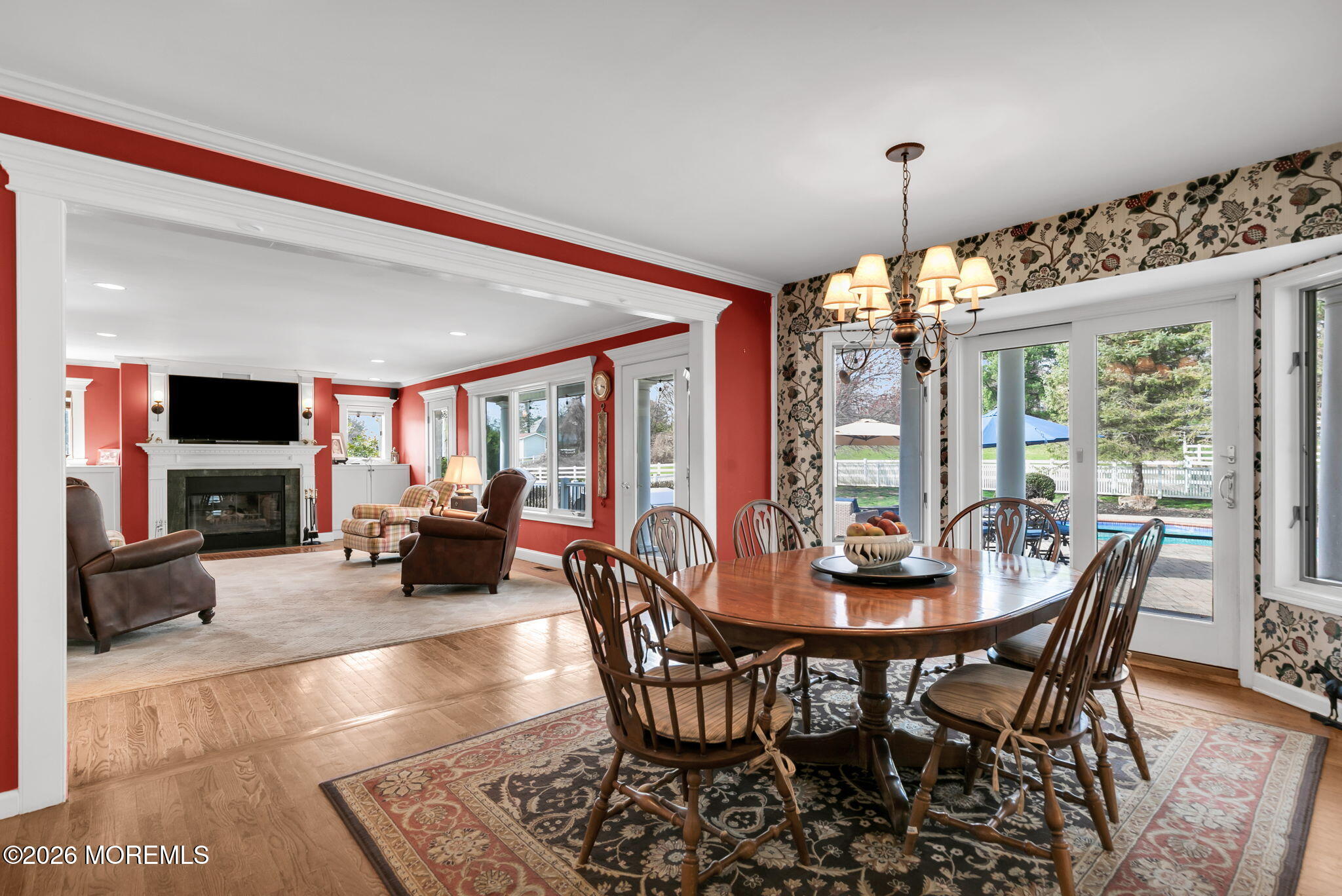 10 Paddock Lane Colts Neck, NJ 07722 - Photo 33 of 55 a view of a dining room with furniture window and outside view