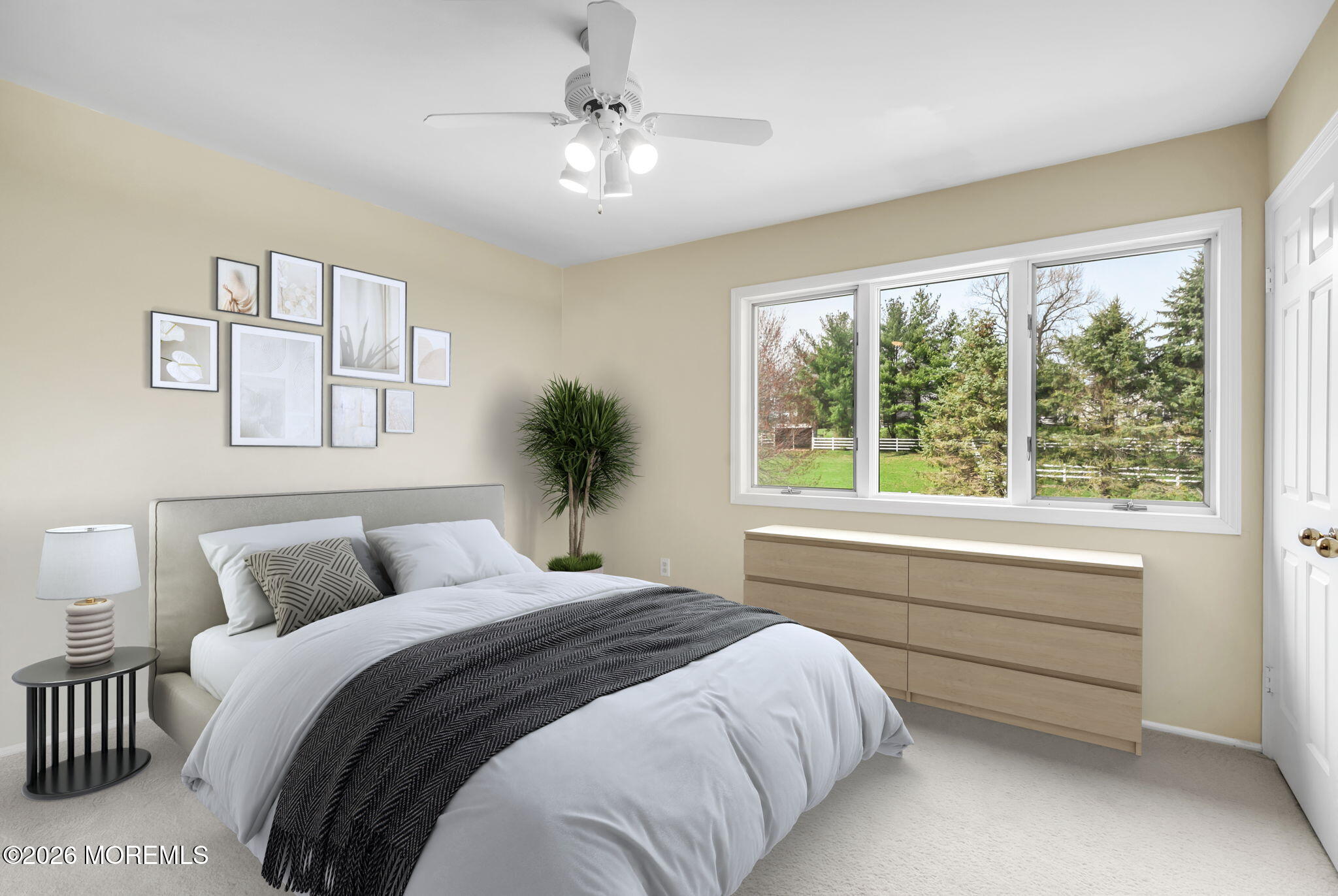 10 Paddock Lane Colts Neck, NJ 07722 - Photo 44 of 55 a bedroom with a large bed and a window