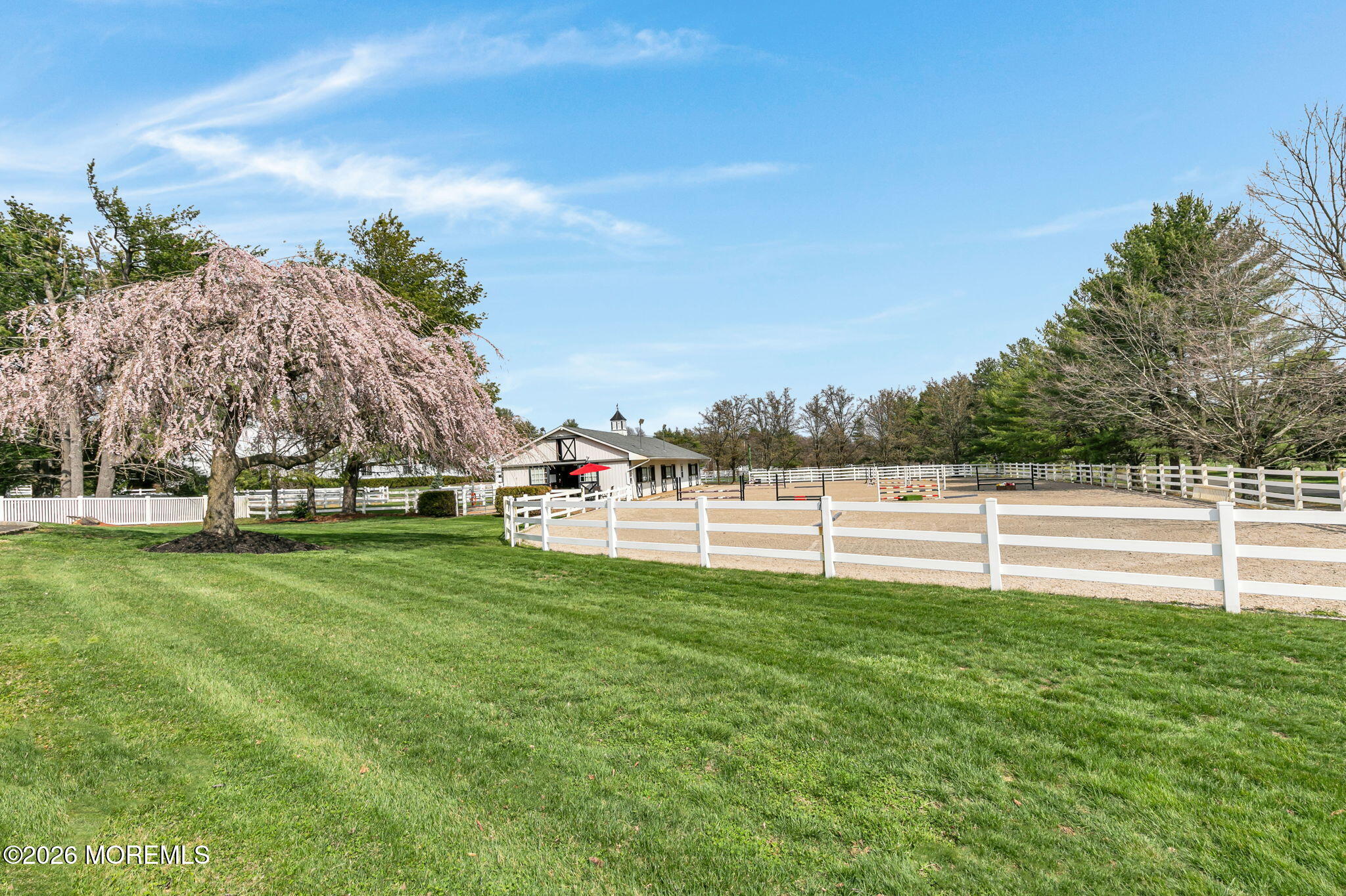 10 Paddock Lane Colts Neck, NJ 07722 - Photo 8 of 55 a view of a park with large trees